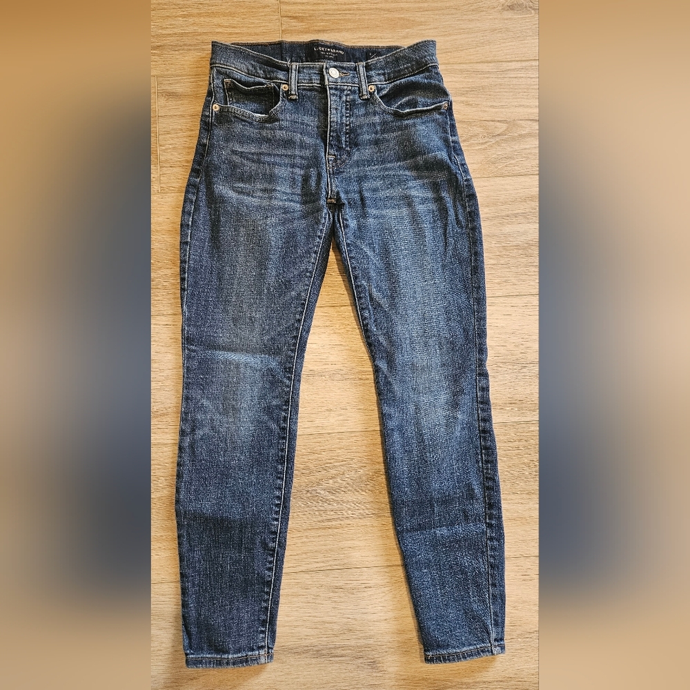 Lucky Brand Mid Rise Skinny Ava Ankle Size 26
